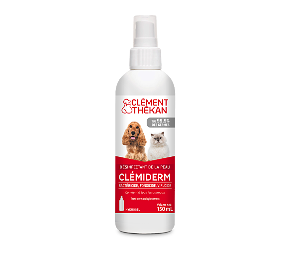 Clémiderm désinfectant de la peau Clément Thékan - spray de 150ml