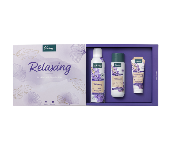 Coffret de luxe Relaxing Kneipp - coffret de 3 produits - image 1