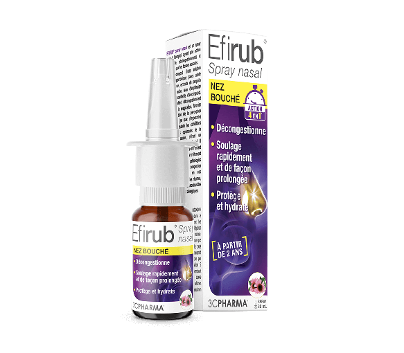 Efirub spray nasal 3C Pharma - spray de 30ml