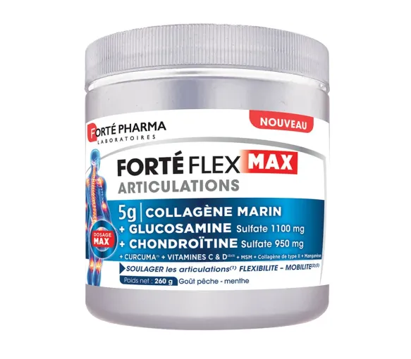 Forté Flex Max articulations 5g collagène marin Forté Pharma - pot de 260g