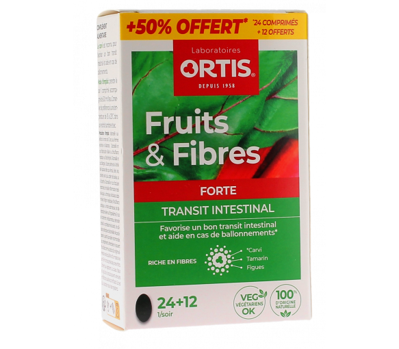 Fruits & Fibres Forte Transit intestinal Ortis - image 1