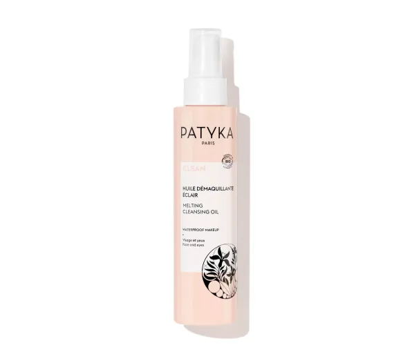 Huile démaquillante éclair bio Clean Patyka - flacon-pompe de 150ml - image 1