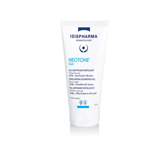 Neotone gel nettoyant exfoliant Isispharma - tube de 150ml