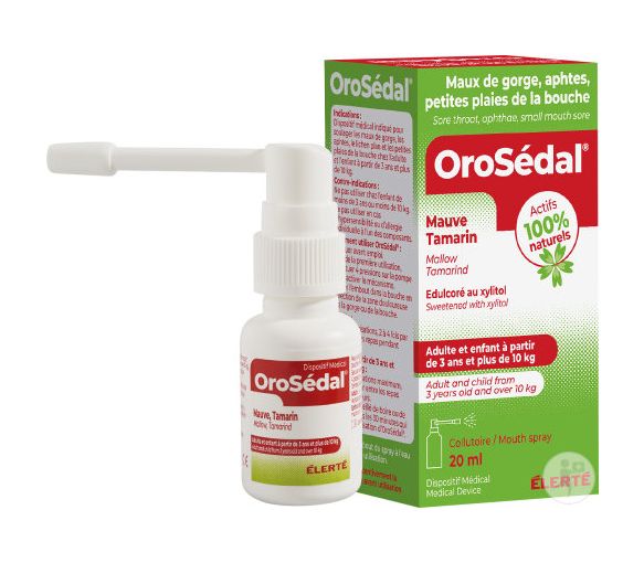 Orosédal collutoire Élerté - spray de 20ml