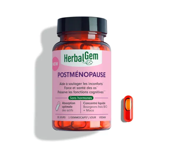 Postménopause Herbalgem - boîte de 30 gélules - image 1