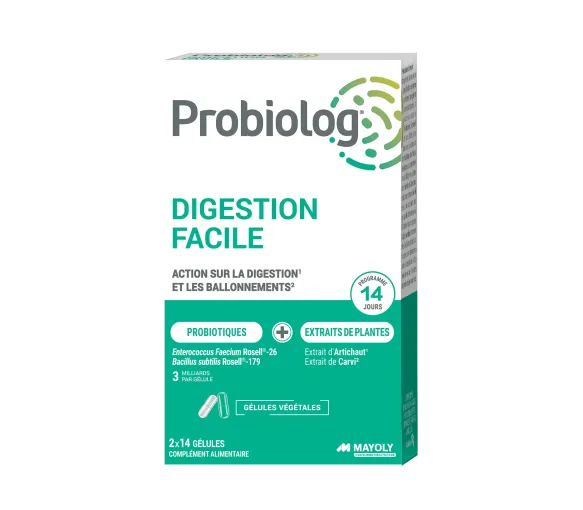 Probiolog digestion facile - boite de 2x14 gélules