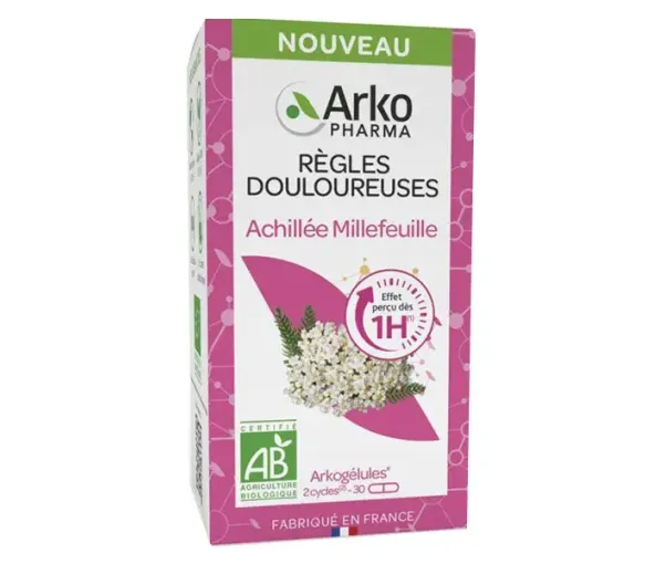 Règles douloureuses Arkopharma - boite de 30 gélules - image 1
