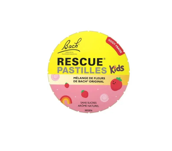 Rescue Kids pastilles fraise Fleurs de Bach - boite de 50g - image 1