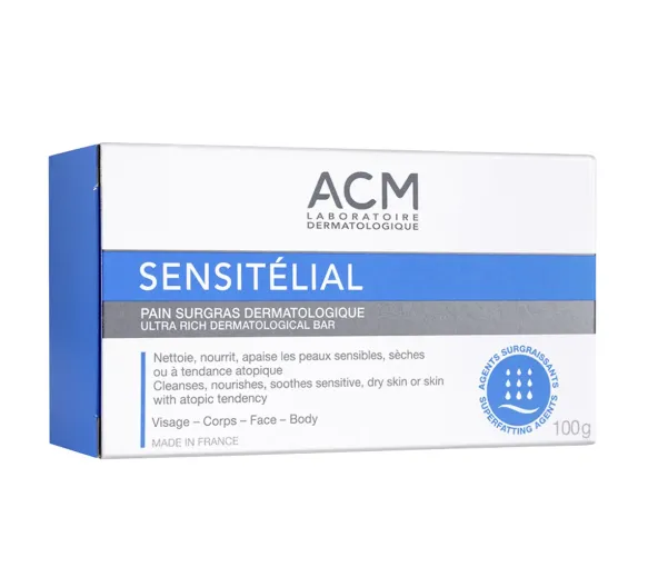 Sensitélial pain surgras dermatologique ACM - pain de 100g - image 1