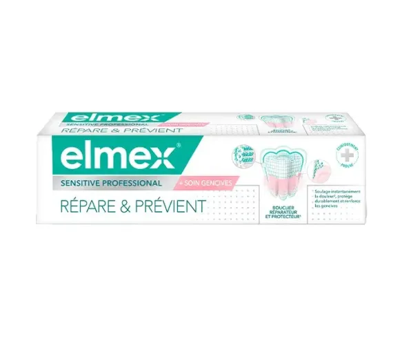 Sensitive professional dentifrice soin gencives Elmex - image 1