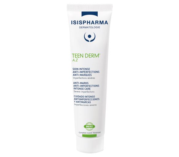 Teen Derm A.Z soin intense anti-imperfections et anti-marques Isispharma - tube de 30ml