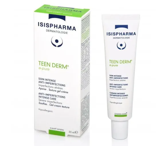Teen Derm A-pure soin anti-imperfections Isispharma - tube de 30ml