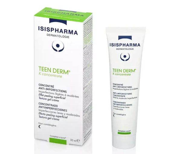 Teen Derm K Concentrate concentré anti-imperfections Isispharma - tube de 30ml - image 1