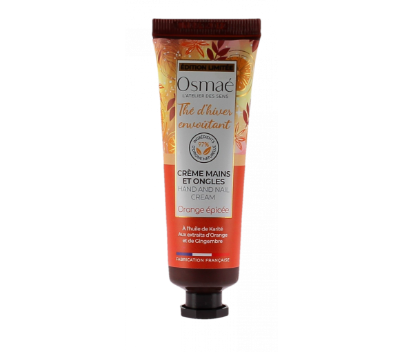 Thé d'hiver envoûtant crème mains et ongles Osmaé - tube de 30ml - image 1