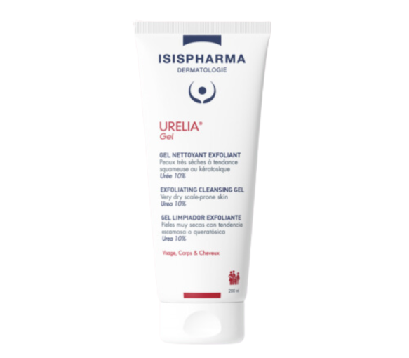 Urelia gel nettoyant exfoliant Isispharma - tube de 200ml