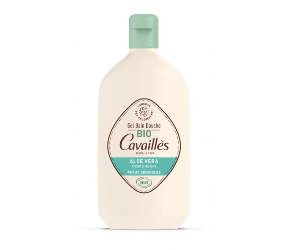 Gel bain douche BIO Aloe Vera Rogé Cavaillès - flacon de 400 ml