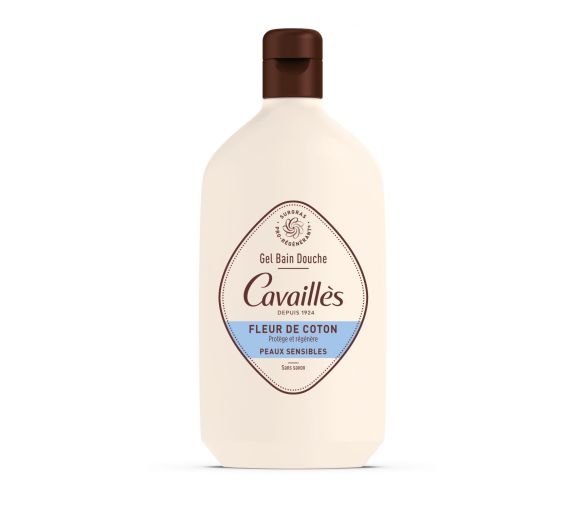 Gel bain et douche surgras actif fleur de coton Rogé Cavaillès - image 1