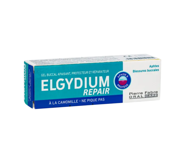Gel buccal camomille Elgydium Repair - tube de 15 ml - image 1