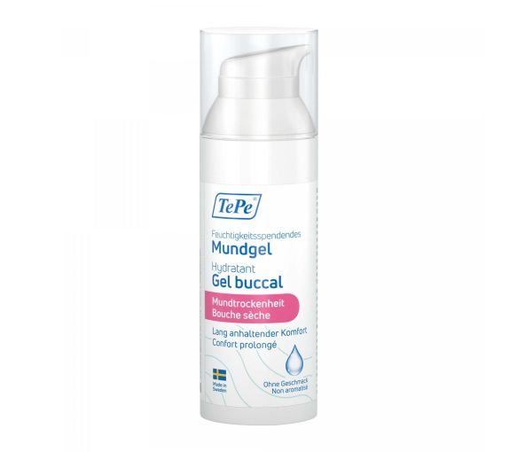 Gel buccal hydratant bouche sèche TePe - flacon de 50ml - image 1