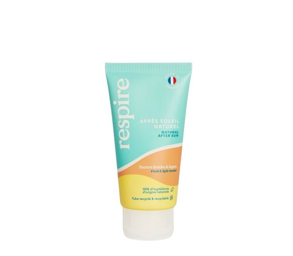 Gel-crème après-soleil naturel Respire - tube de 50 ml - image 1
