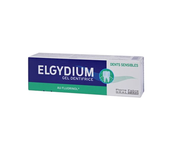 Gel dentifrice dents sensibles Elgydium - tube de 75 ml