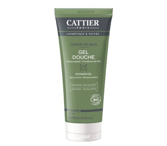 Gel douche Cabine de Bain bio Cattier - tube de 200 ml - image 1