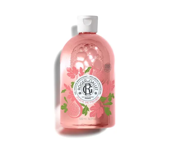 Gel douche bienfaisant fleur de figuier Roger & Gallet - flacon de 500ml - image 1