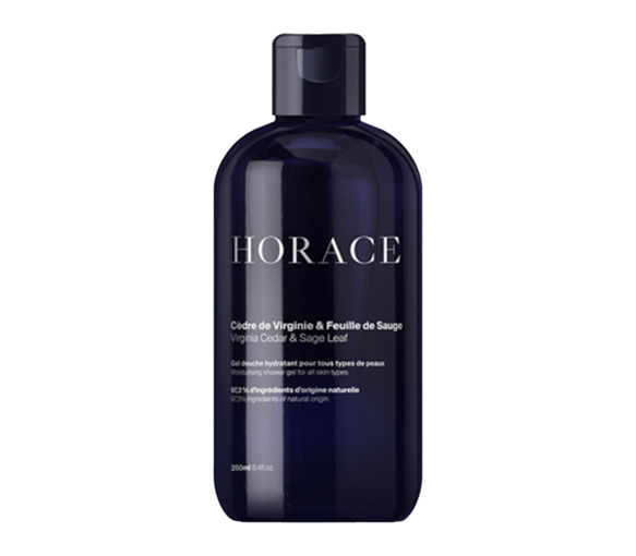 Gel douche cèdre de virginie et feuille de sauge Horace - flacon de 250ml - image 1