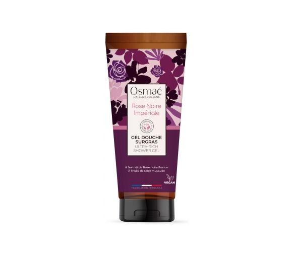 Gel douche surgras Rose noire impériale Osmaé - tube de 200ml - image 1