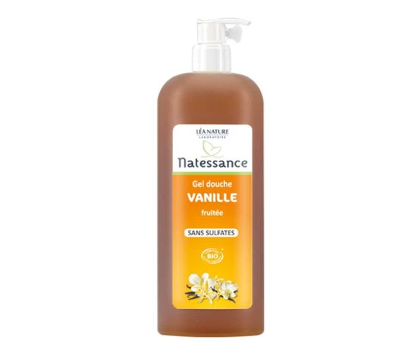 Natessance gel douche vanille fruitée BIO Léa Nature - flacon 1 litre