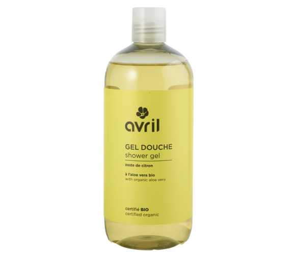 Gel douche zeste de citron bio Avril - flacon de 500ml - image 1