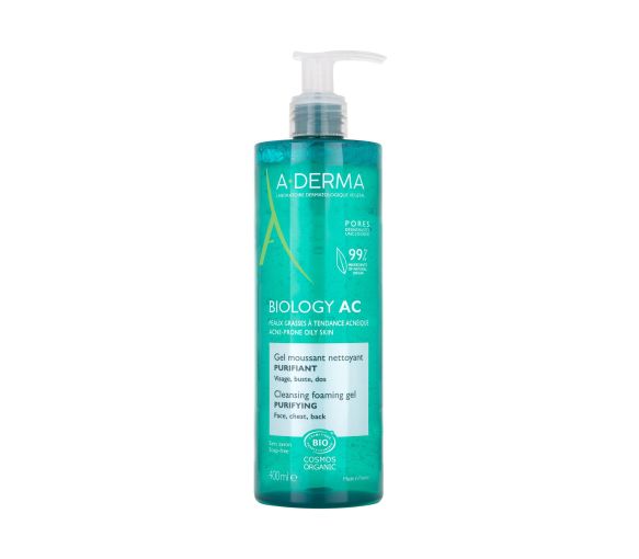 Biology AC Gel moussant nettoyant purifiant bio A-derma - image 16