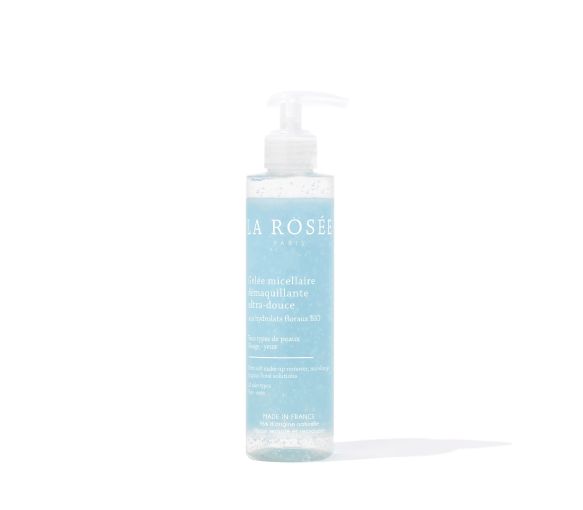 Gelée micellaire démaquillante ultra douce La Rosée - flacon à pompe de 195 ml