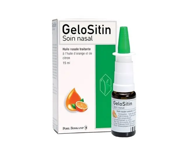 Gelositin huile nasale Pohl Boskamp - spray de 15ml