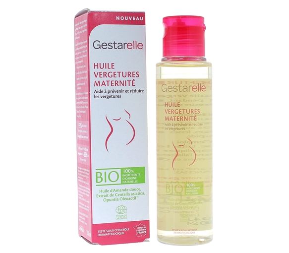 Gestarelle Huile vergeture maternité bio - flacon de 100 ml