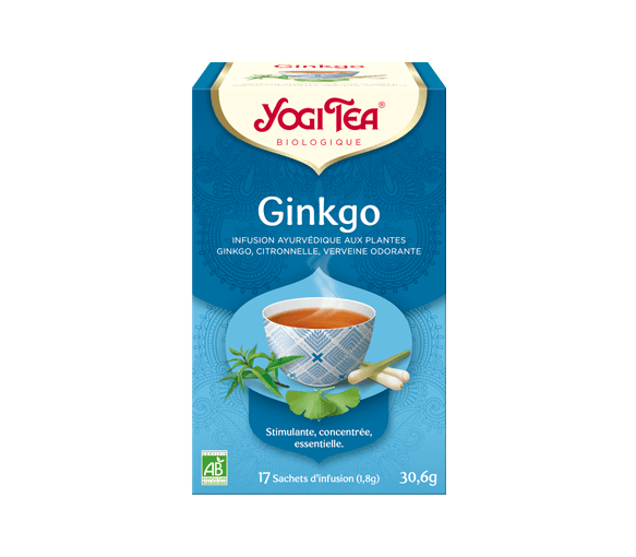 Ginkgo bio Yogi Tea - boite de 17 sachets - image 1