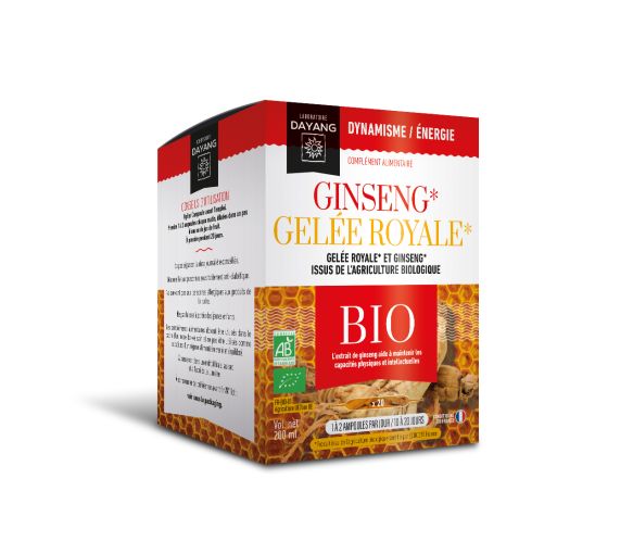 Ginseng gelée royale Dayang - boîte de 10 ampoules