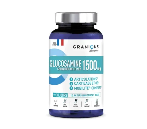 Glucosamine 1500mg Granions - pot de 90 comprimés - image 1