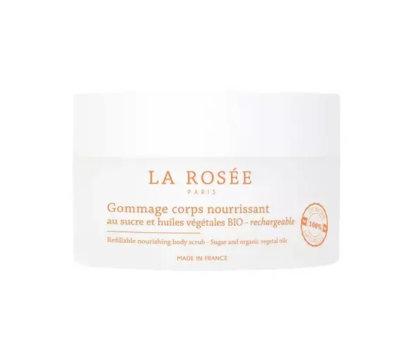 Gommage corps nourrissant La Rosée - pot rechargeable de 200g - image 1