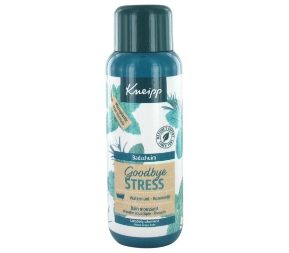 Goodbye Stress Bain moussant menthe aquatique romarin Kneipp - flacon de 400 ml