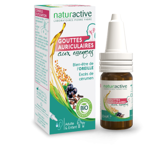 Gouttes auriculaires aux essences Naturactive - flacon de 10 ml