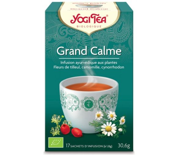 Grand calme BIO Yogi Tea - boite de 17 sachets