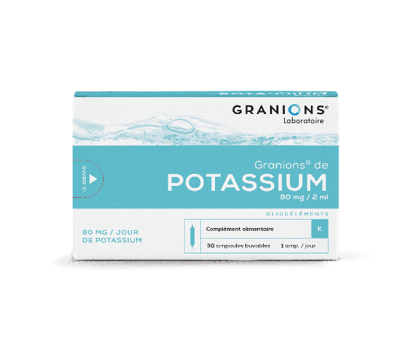 Granions de potassium - boite de 30 ampoules