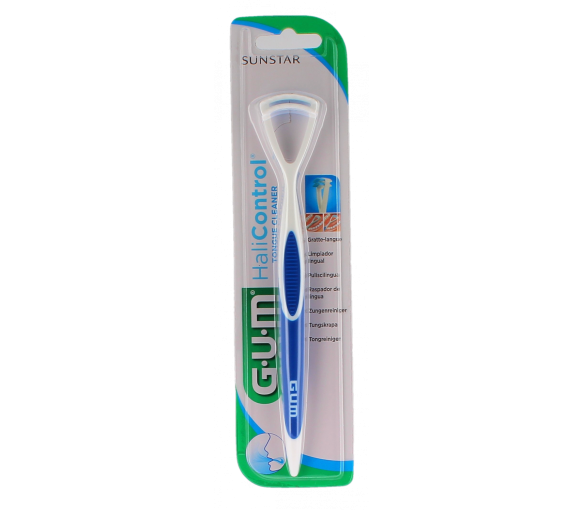 HaliControl Gratte-langue double action GUM - 1 gratte-langue - image 1