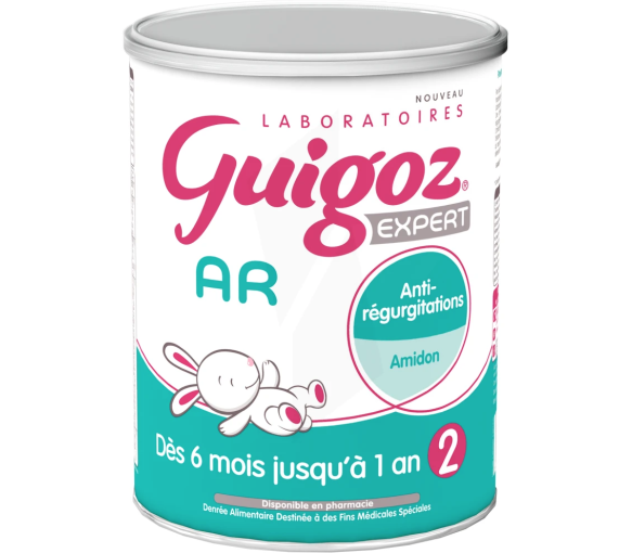 Lait expert AR 2ème âge 6 mois à 1 an Guigoz - boîte de 780 g - image 1