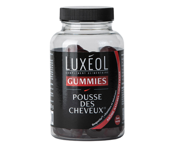 Gummies pousse des cheveux Luxéol - pot de 60 gummies - image 1