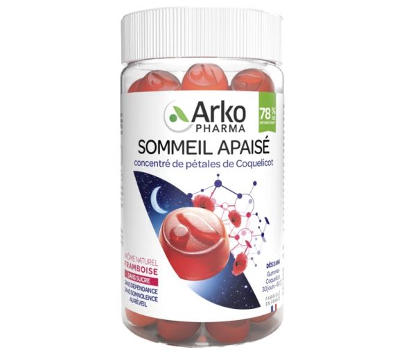 Gummies sommeil apaisé Arkopharma - pot de 60 gommes - image 1