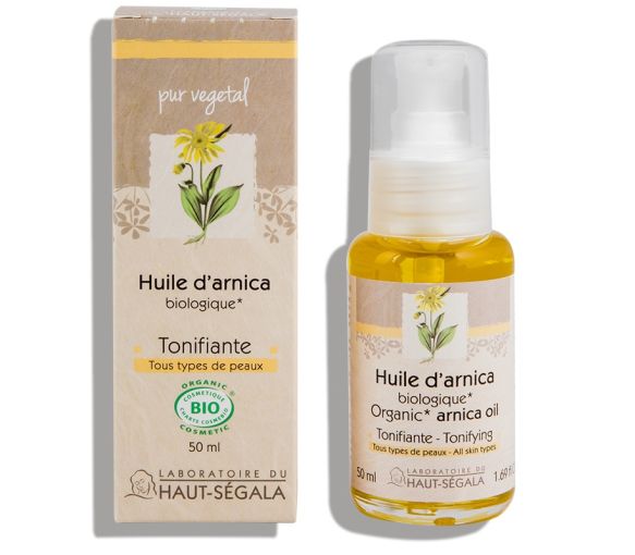 Huile d'arnica bio Haut-Ségala - flacon de 50ml