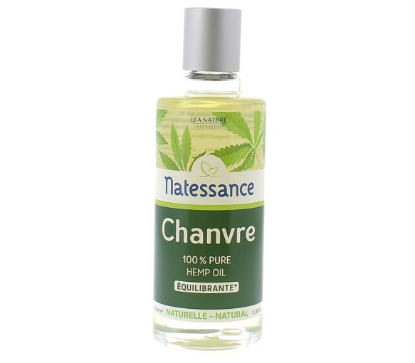 Huile de chanvre Natessance - flacon de 100 ml