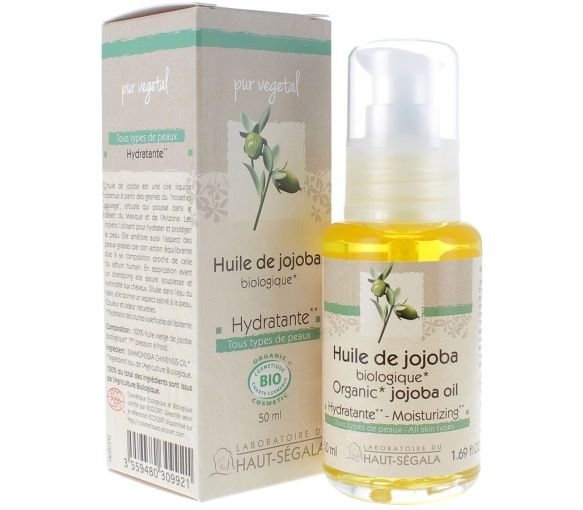Huile de Jojoba Bio Hydratante Laboratoire Haut-Ségala - flacon de 50 ml